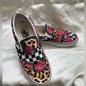 Van’s Unisex Sneakers Rose Checker
